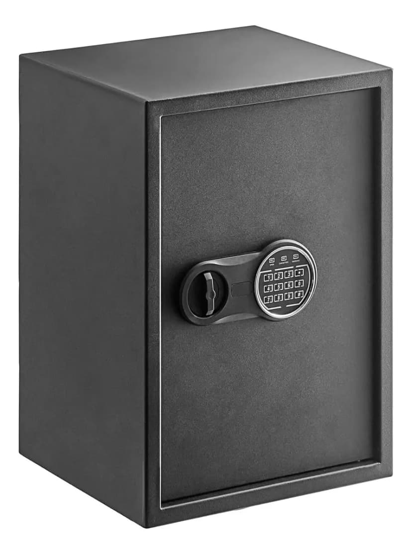 Caja Fuerte Digital Grande Especial + 2 Llaves Nano Black