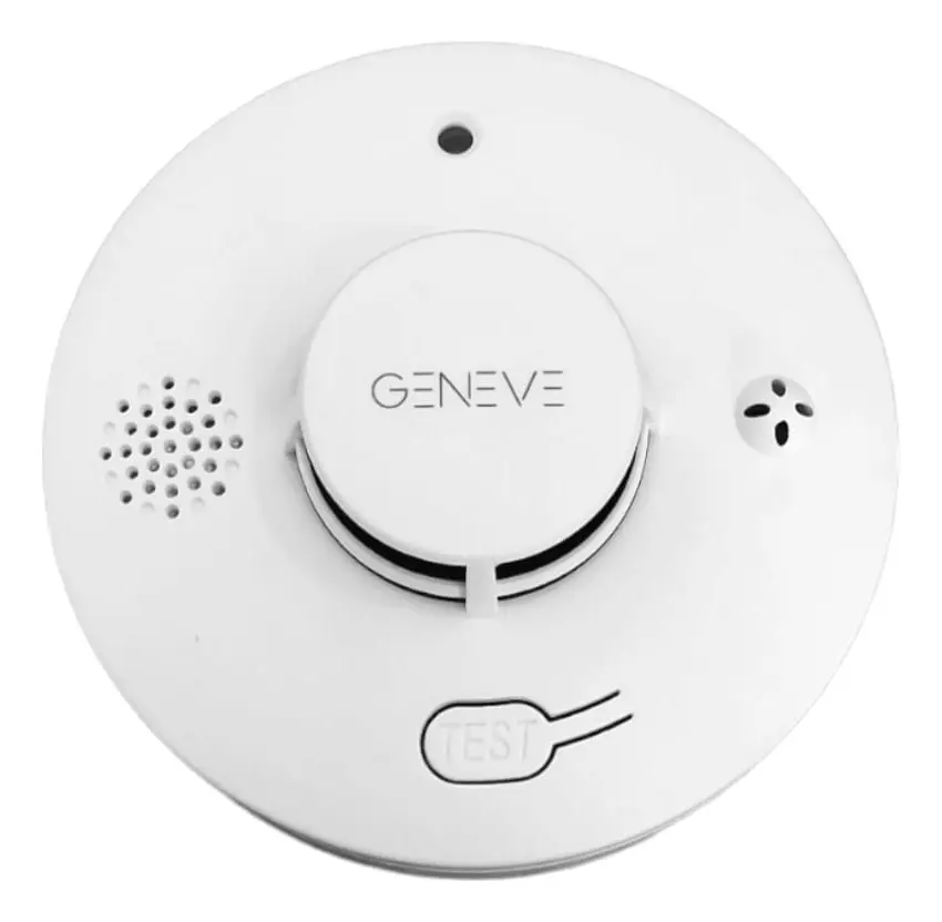 Detector de Humo Geneve con Alarma Batería Autónoma